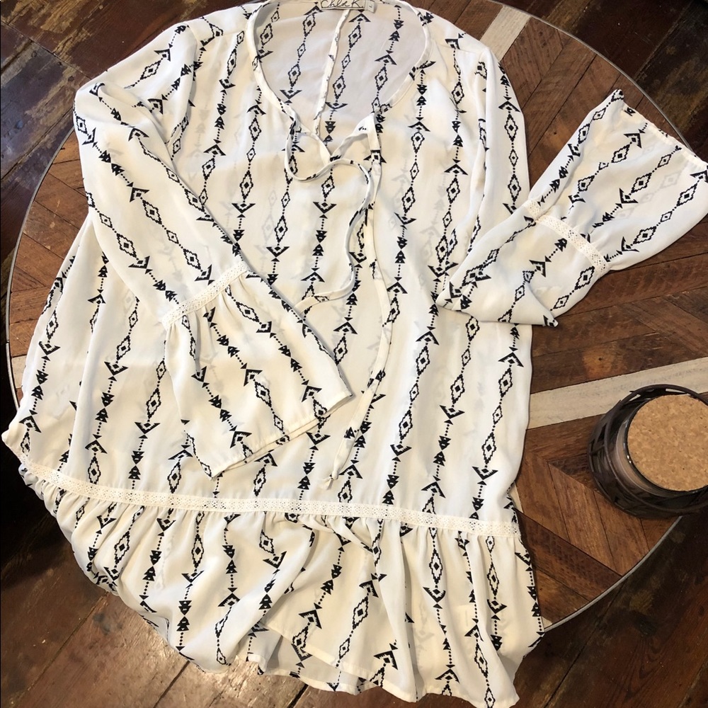 Chloe K boho top